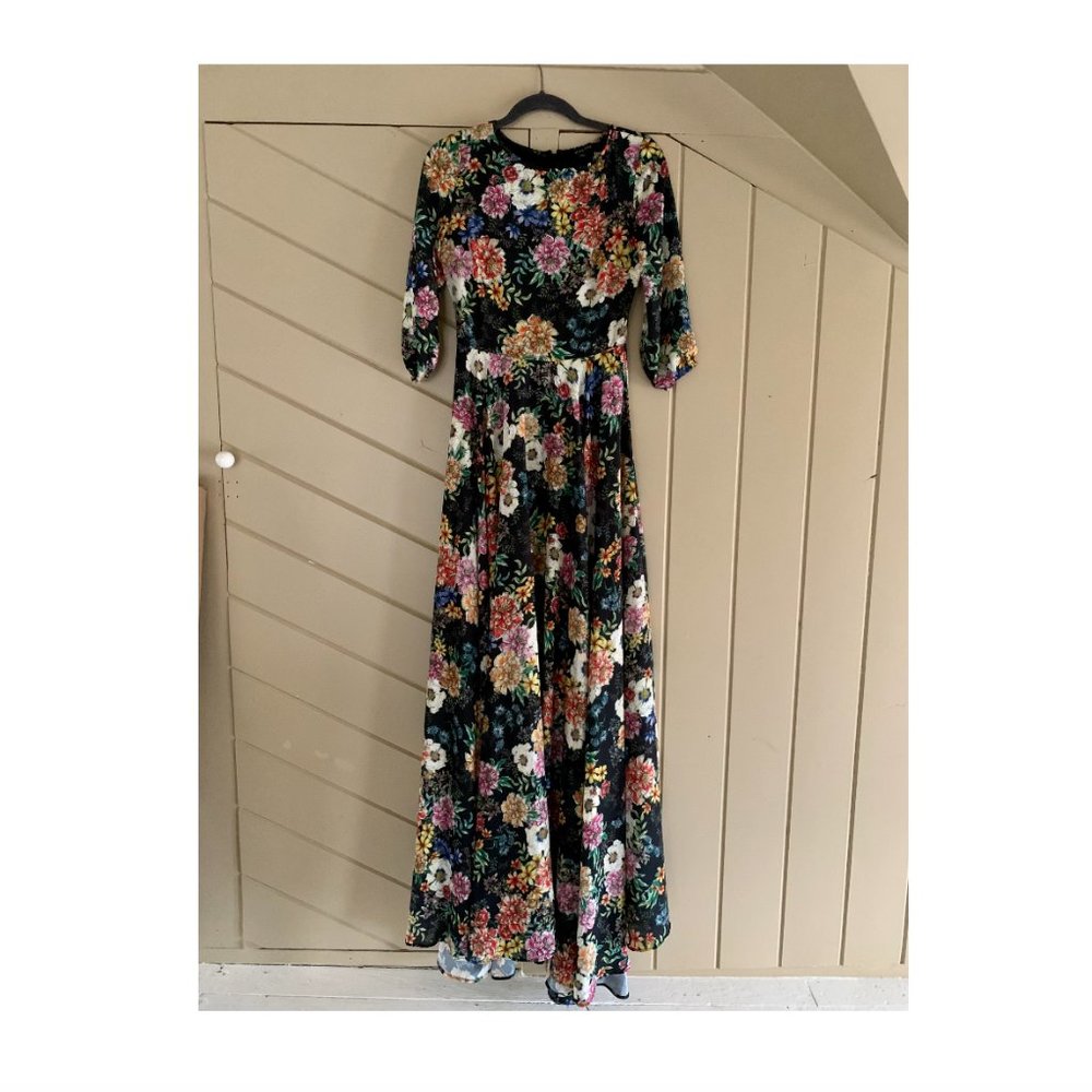 Yumi Kim Woodstock Maxi Dress Wisteria Park XS - Picture 3 of 8